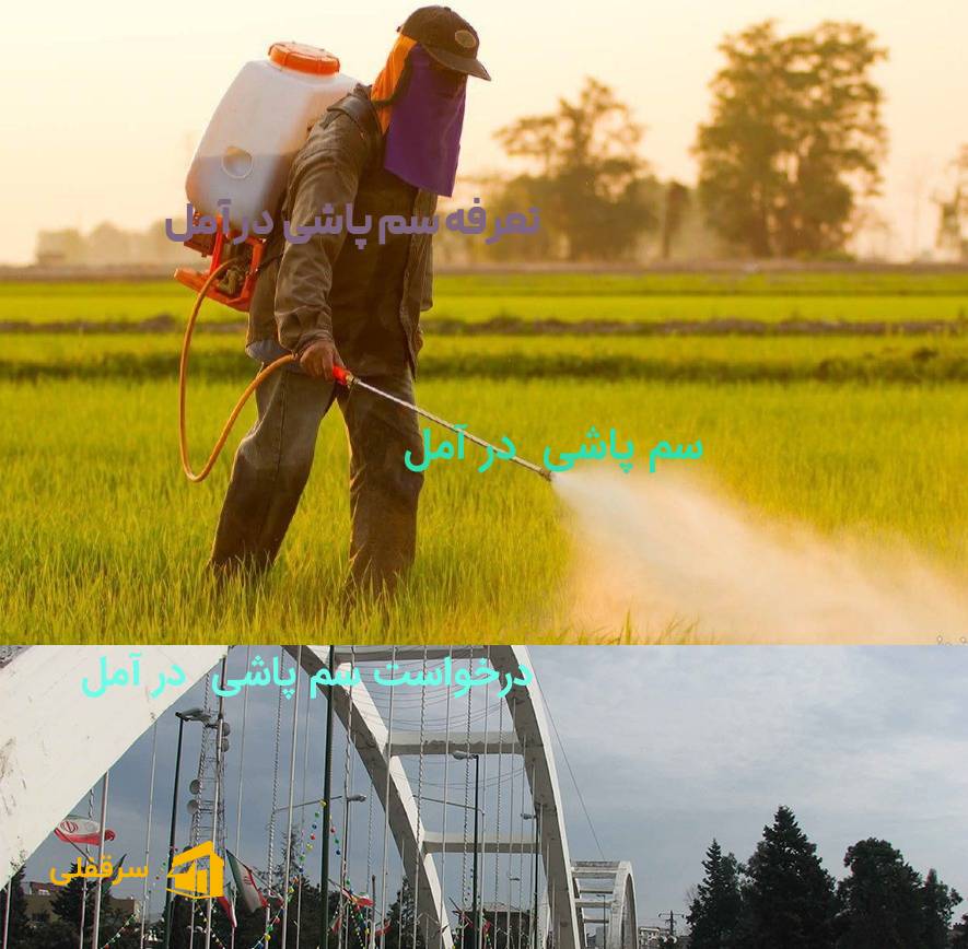 سم پاشی در آمل سم پاشی در آمل